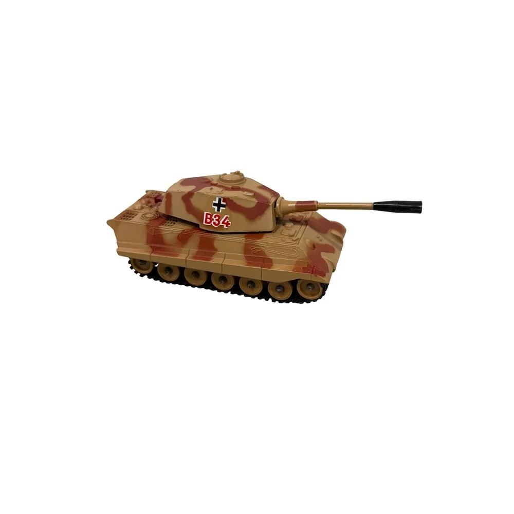Vintage Corgi Toys King‎ Tiger German Heavy Tank B34 Camouflage Diecast Model